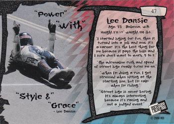 2000 Press Pass Rage Extreme Sports #47 Lee Dansie Back